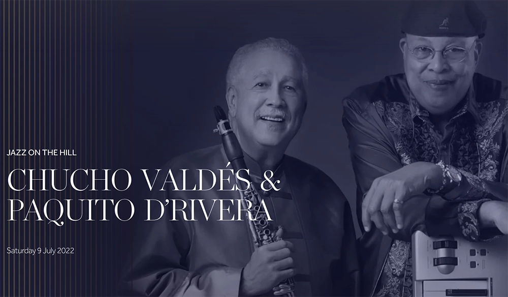 Chucho Valdes and Paquito D'Rivera Reunion Sextet at the Sani Festival in Greece