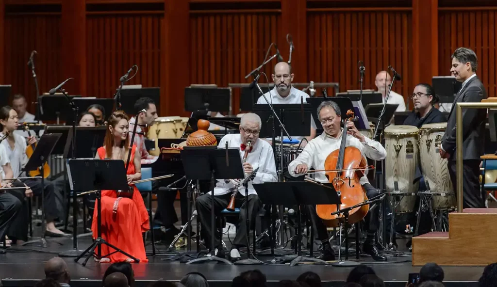 Premiere of The Journey by Paquito D'Rivera with Yo-Yo Ma and the National Symphony photo
