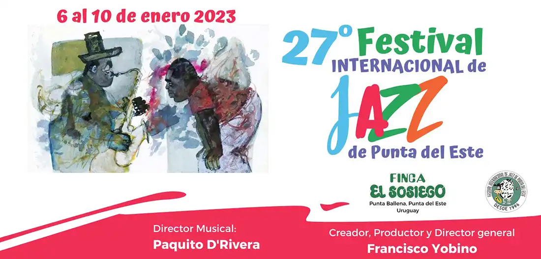 27th Festival Internacional Jazz de Punta del Este poster