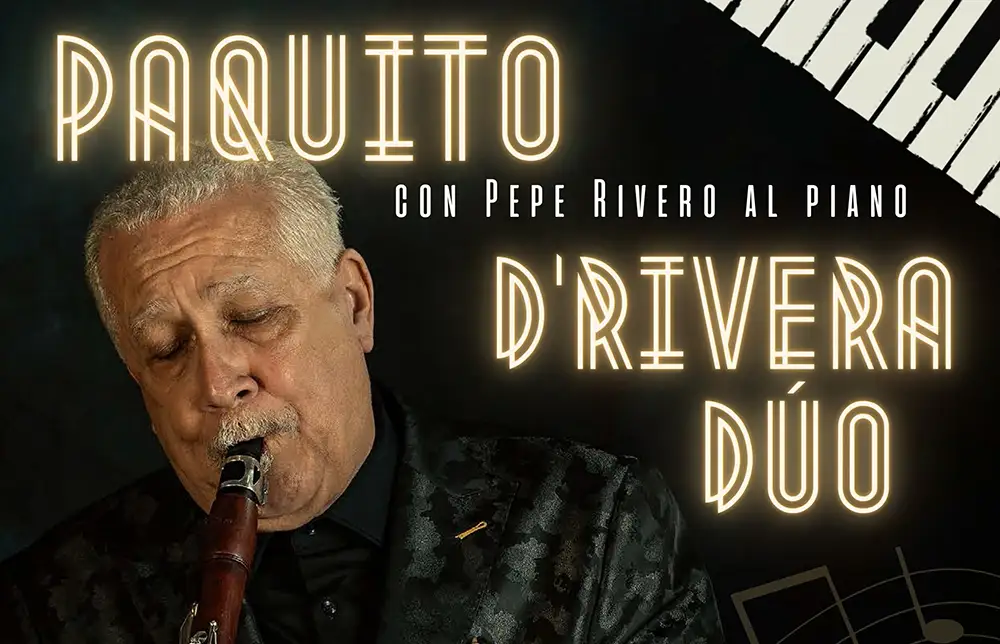 Paquito D'Rivera and Pepe Rivero concert at Melilla Spain